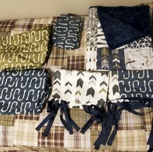 Fishing crib bedding